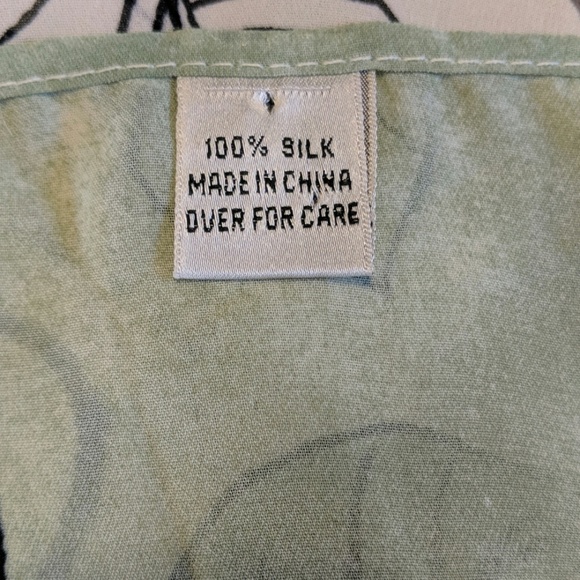 Kimono cover up pastel colors 100% silk flowers even cover swim suits - Picture 8 of 8